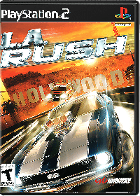 LA Rush Playstation 2 US box art